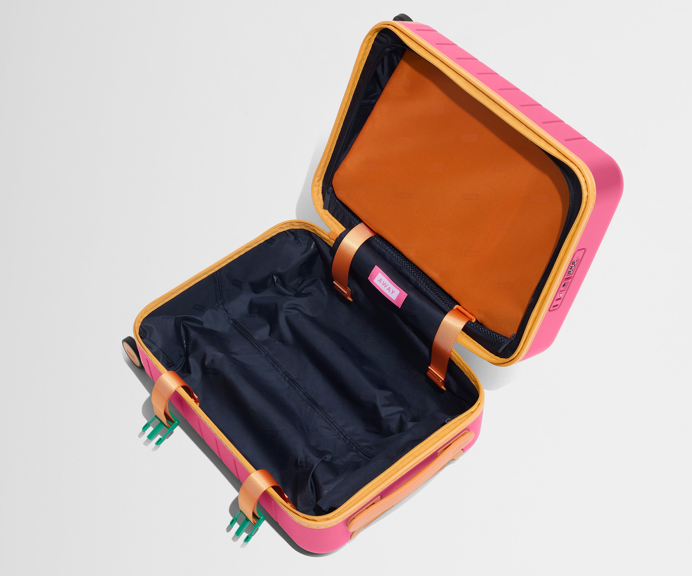 Kids Carry On Luggage in Cotton Candy Pink - Lightweight & Durable Travel Suitcase for Children's Airplane Trips & Family Vacations
