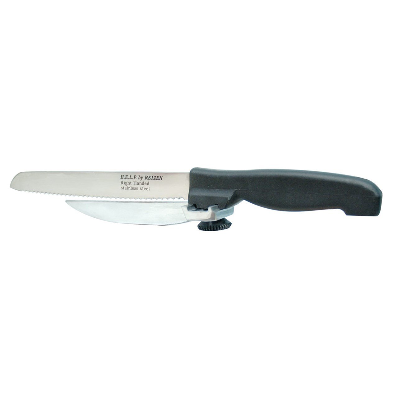 H.E.L.P. Magic Slicing Knife - Ergonomic Right-Handed Kitchen Knife for Precise Cutting - Perfect for Vegetables, Meat, and Fruits