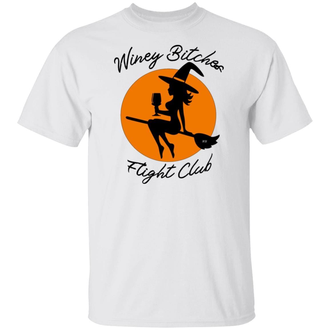 WineyBitches.Co Ultra Soft Cotton T-Shirt - Winey Bitches Flight Club Graphic Tee for Women | Perfect for Casual Wear, Girls Night Out & Wine Tasting Events
