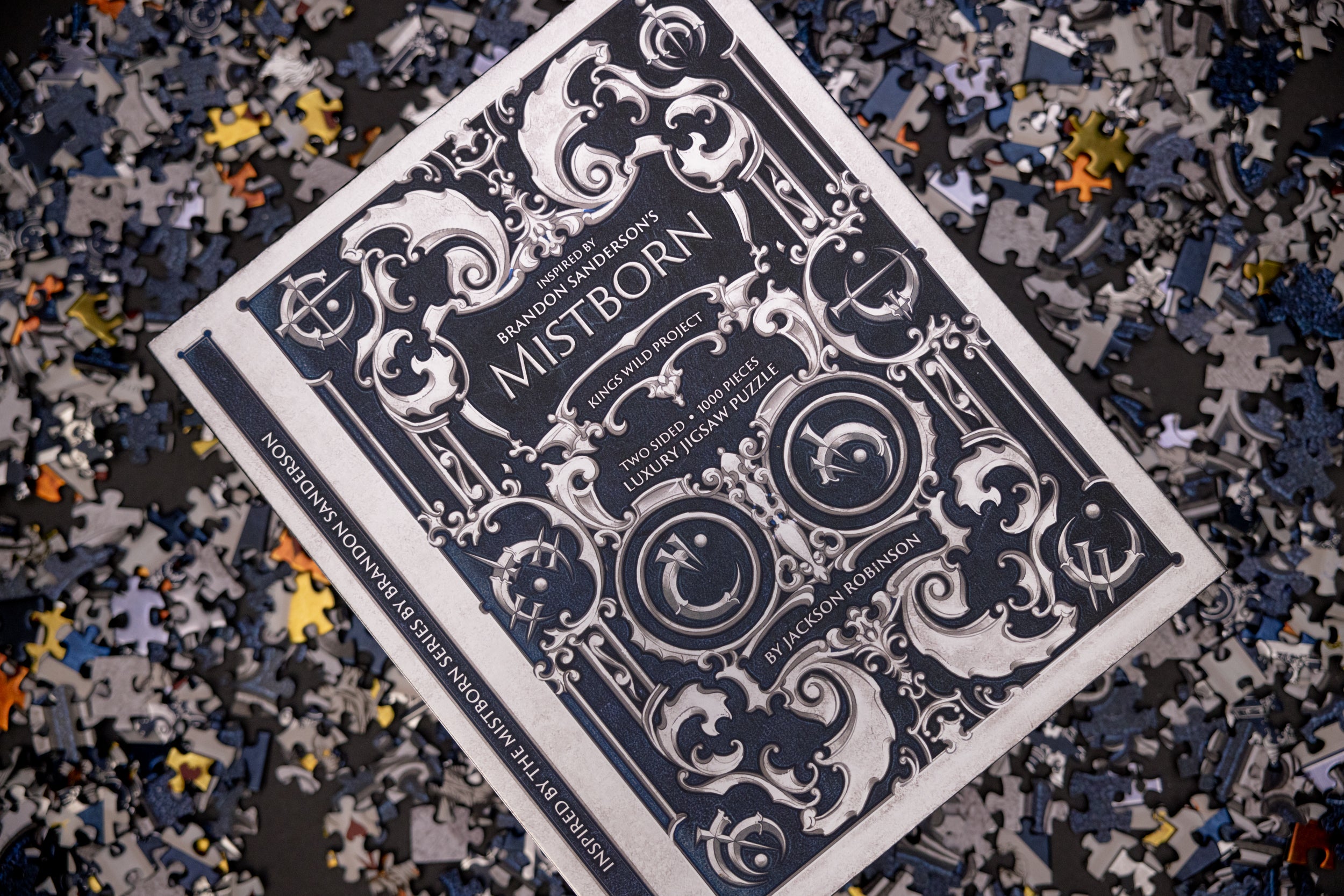 Mistborn Puzzle - Fantasy Book Series Inspired Brain Teaser for Adults & Teens - Perfect for Gifts, Game Nights, and Brandon Sanderson Fans