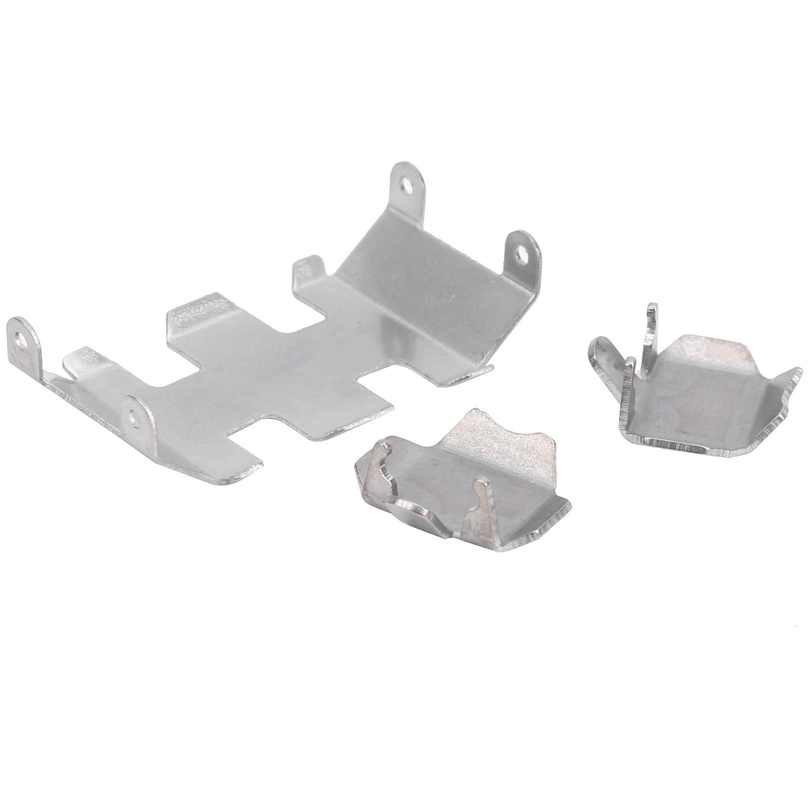 Stainless Steel RC Skid Plate for Axial SCX24 90081 - Professional Armor Guard Plate for RC Model Cars | Easy Installation & Durable Protection | Perfect for Off-Road Racing, Crawling & Repair Replacement