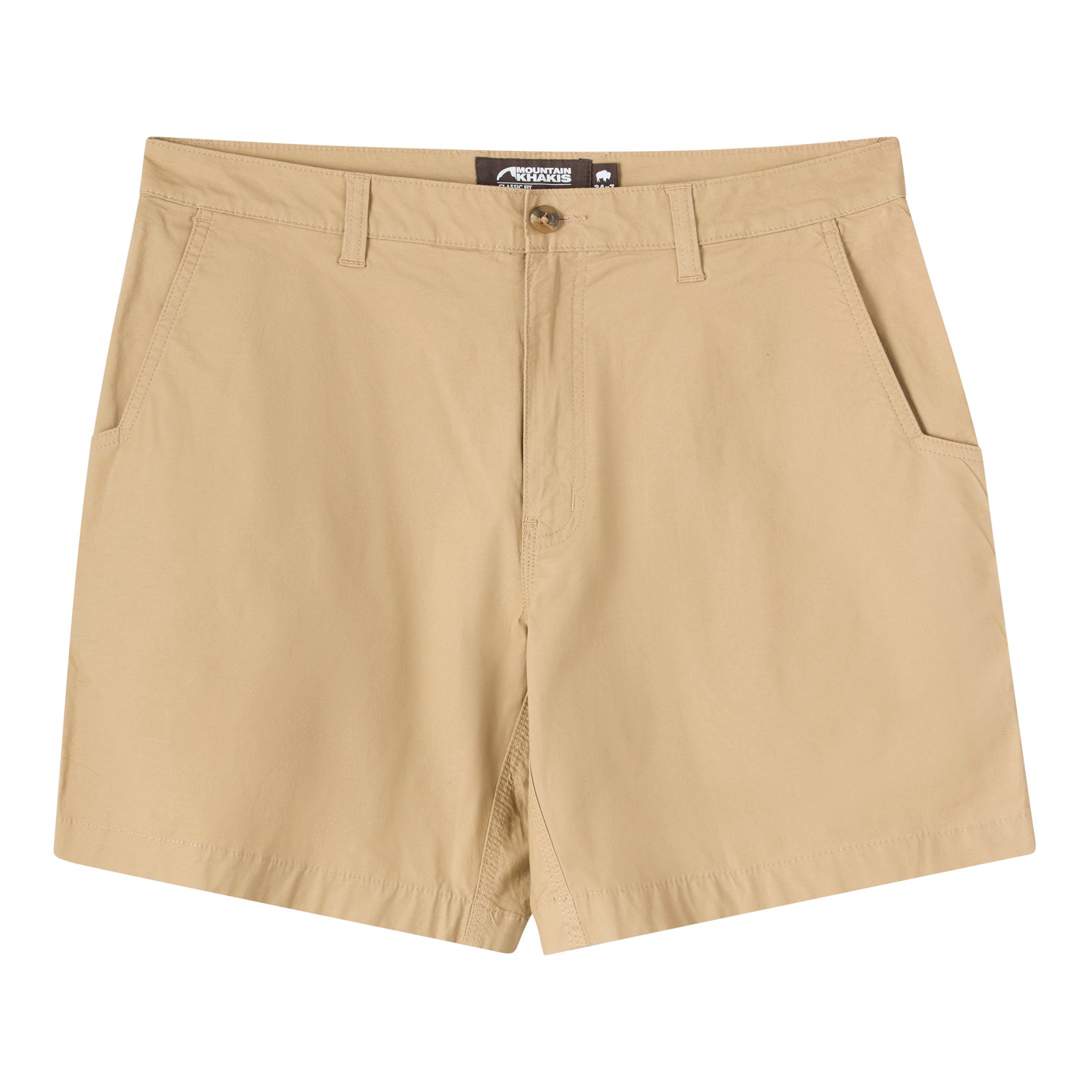 Breathable Stretch Poplin Shorts for Men - Comfortable Casual Summer Shorts for Outdoor Activities, Travel & Lounge