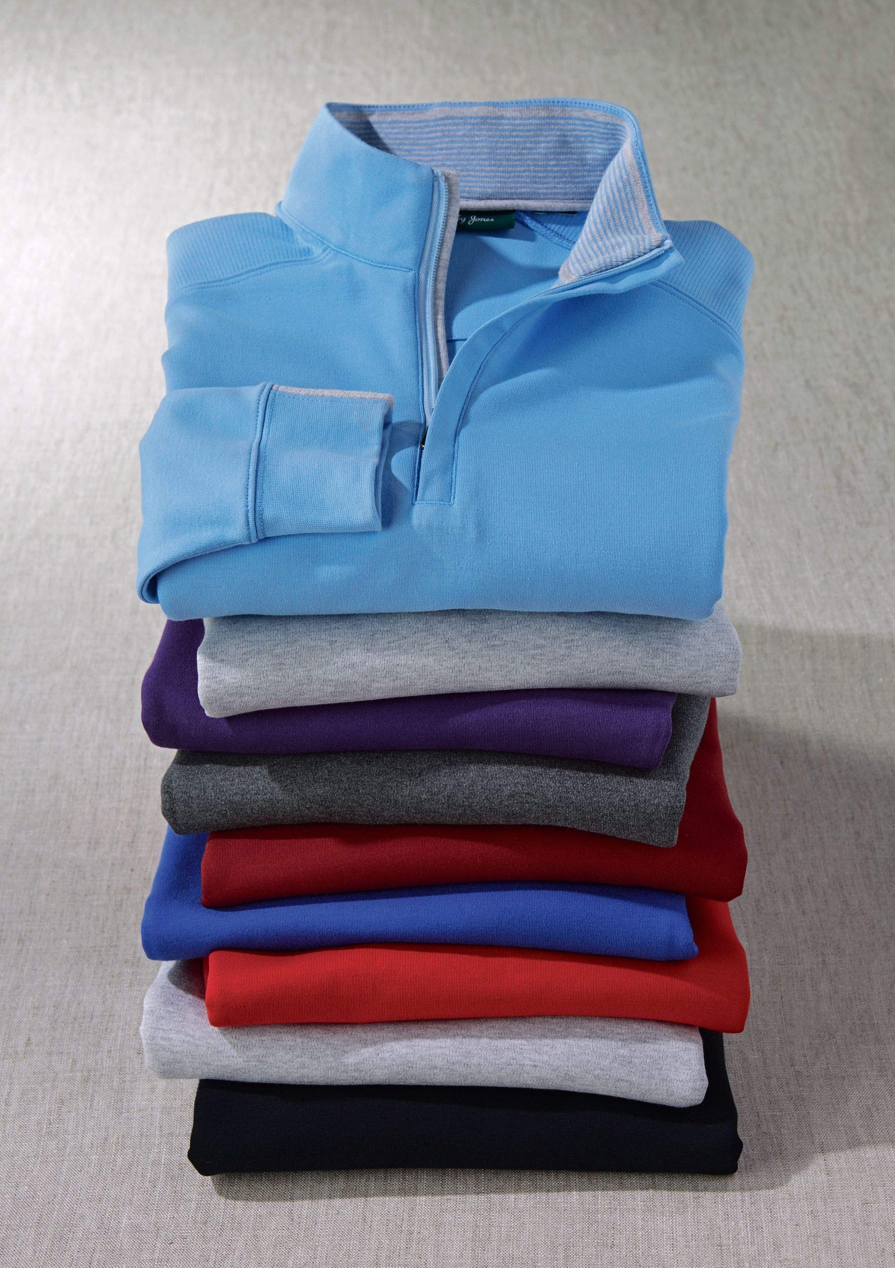 Bobby Jones Men's Lux Pima Cotton 1/4 Zip Golf Pullover - Breathable Performance Golf Shirt for Cool Weather | Perfect for Golf Tournaments, Driving Range & Casual Wear