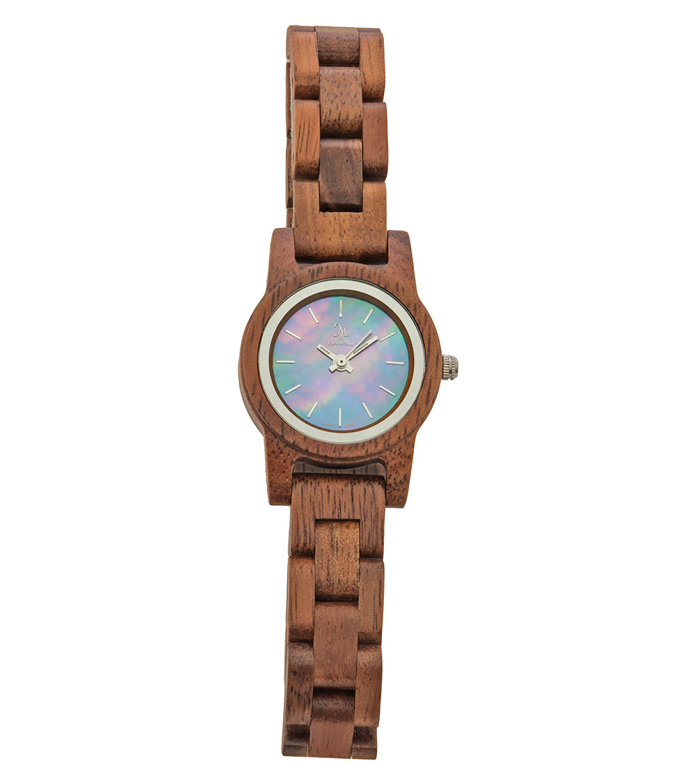 Premium Koa Wood & Black Mother of Pearl Face - Handcrafted Elegance for Home Decor & Luxury Gifts | Perfect for Wall Art, Jewelry Boxes & Unique Furniture Accents