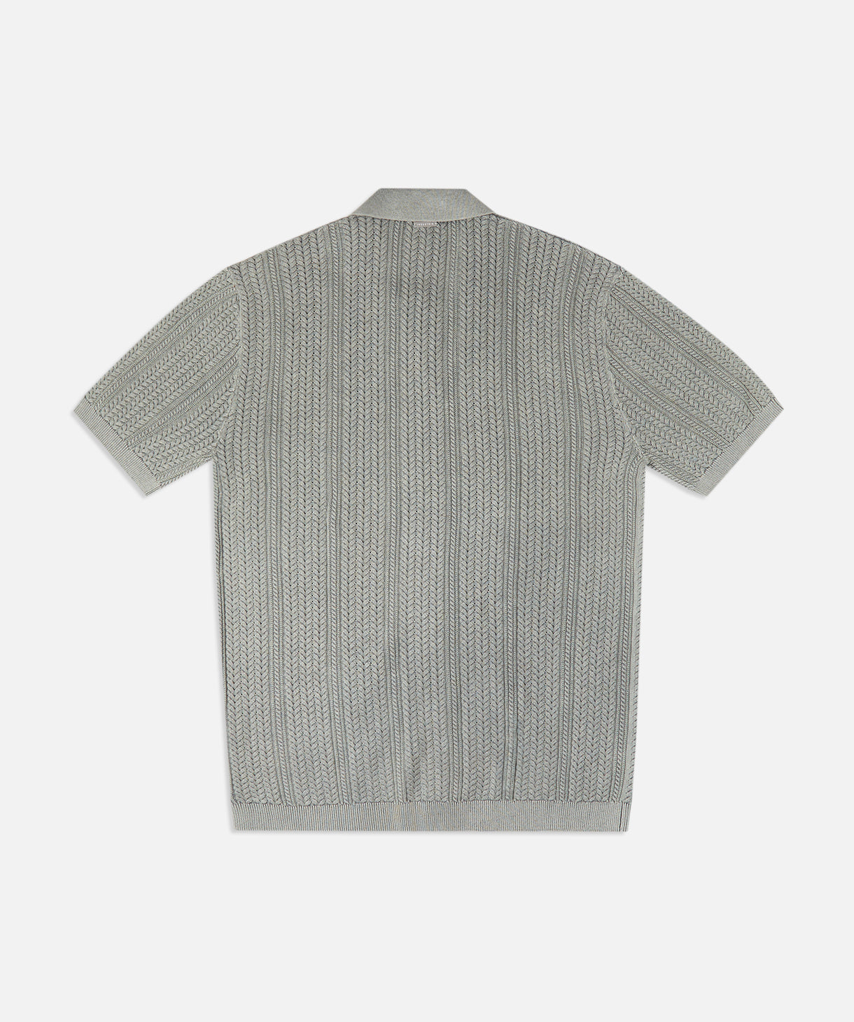 The Washed Alessio Short Sleeve Shirt in OD Steel - Casual & Stylish Men's Top for Everyday Wear, Outdoor Adventures & Date Nights