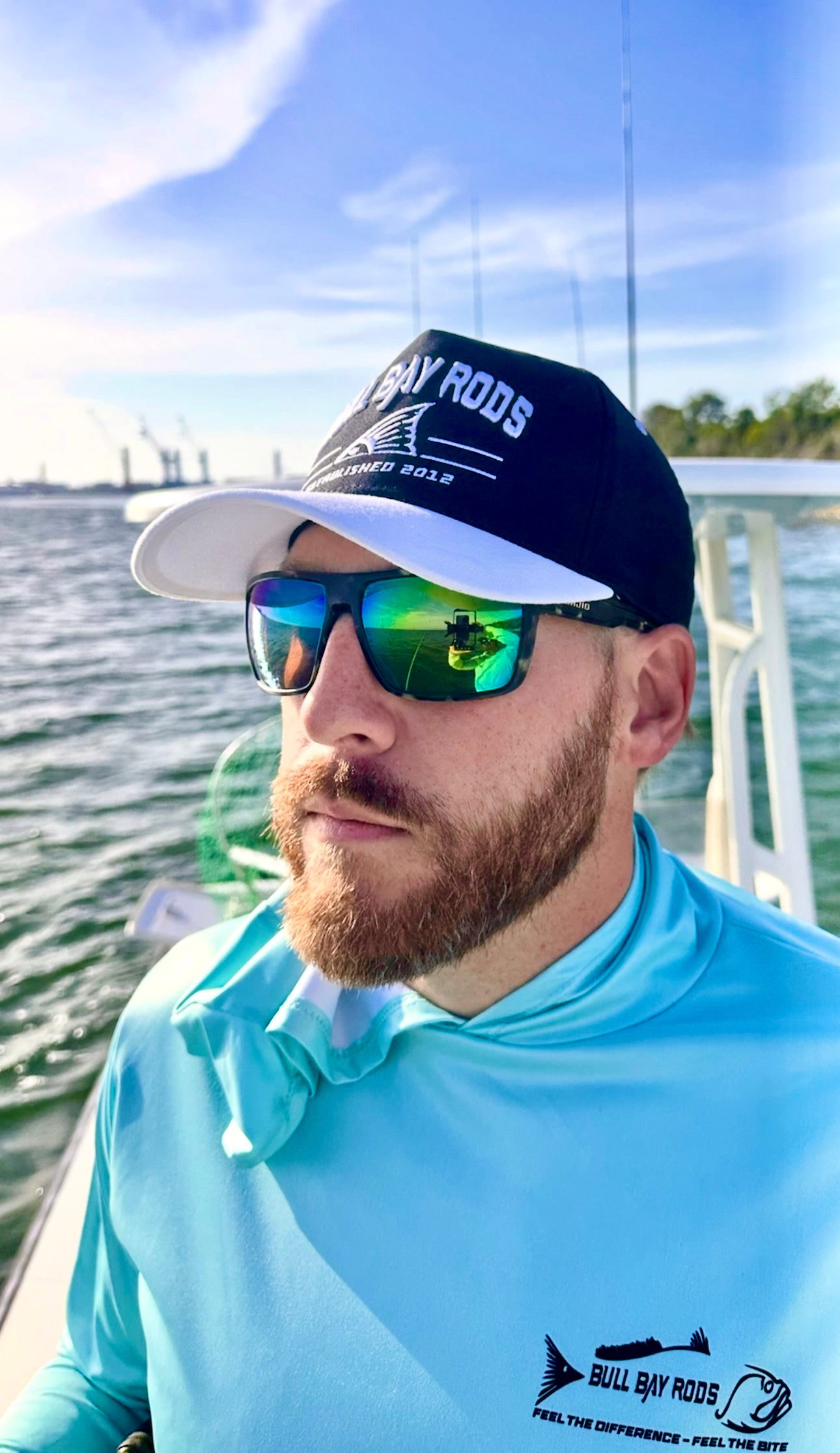 Bull Bay Rods Premium Fishing Hats for Men & Women - Comfortable & Durable Outdoor Sun Protection - Perfect for Fishing, Boating, Hiking & Beach Activities (Est. 2012)