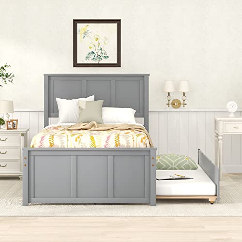 Gray With Trundle
