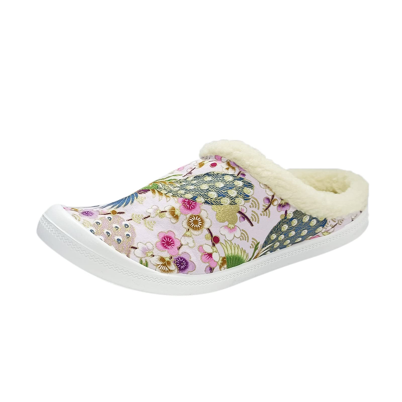 Women's Platform Slip-On Walking Shoes - Fashion Flat Casual Sneakers with Memory Foam for Running, Walking & Travel - Breathable Mesh Canvas Lazy Slippers in Pink | Perfect for Work, Gym & Everyday Comfort