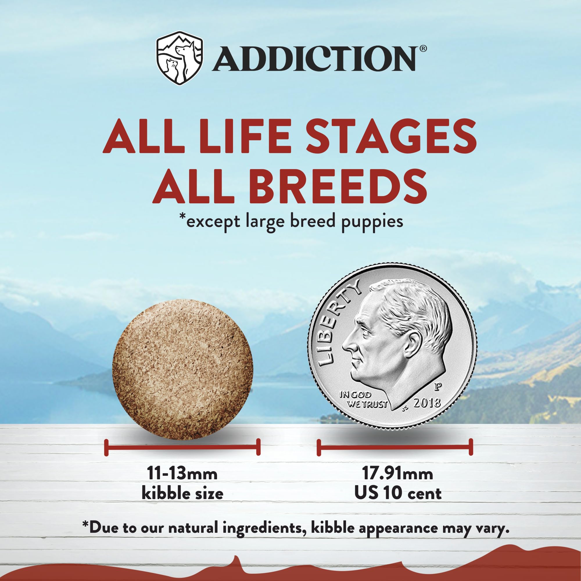 Addiction Viva La Venison Premium Grain-Free Dry Dog Food - Single Protein & Novel Meat with Probiotics - No Chicken, Beef, or Turkey - Ideal for All Dogs & Puppies 4lb - Supports Digestion & Skin Health - Perfect for Sensitive Stomachs & Allergy Relief - Great for Daily Feeding & Training Treats