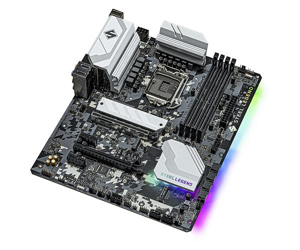ASRock B560 Steel Legend ATX Motherboard - Intel LGA 1200 Socket for 11th & 10th Gen CPUs | Gaming PC Build, Content Creation & High Performance Computing