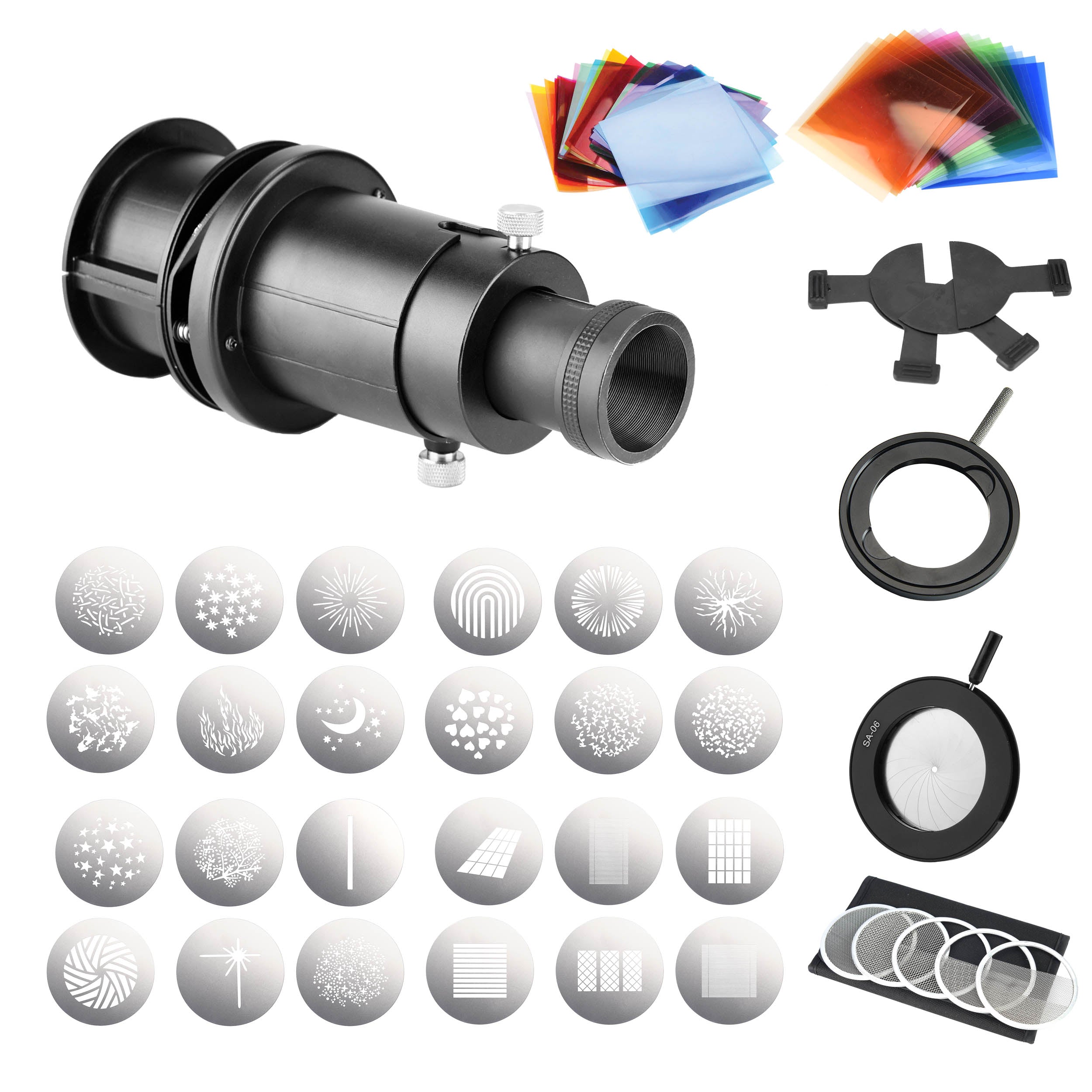 Godox S30 S60 S60Bi Complete Photo Accessory & Modifier Kit - Professional Lighting Equipment for Studio, Portrait & Product Photography