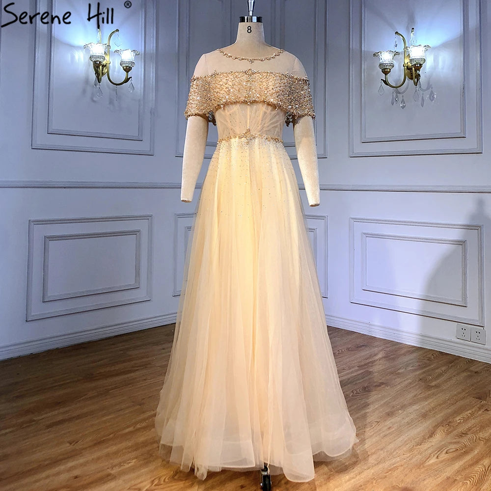 Elegant Blue Sequin A-Line Evening Dress with Short Sleeves - LA70352 | Perfect for Prom, Cocktail Parties & Special Occasions