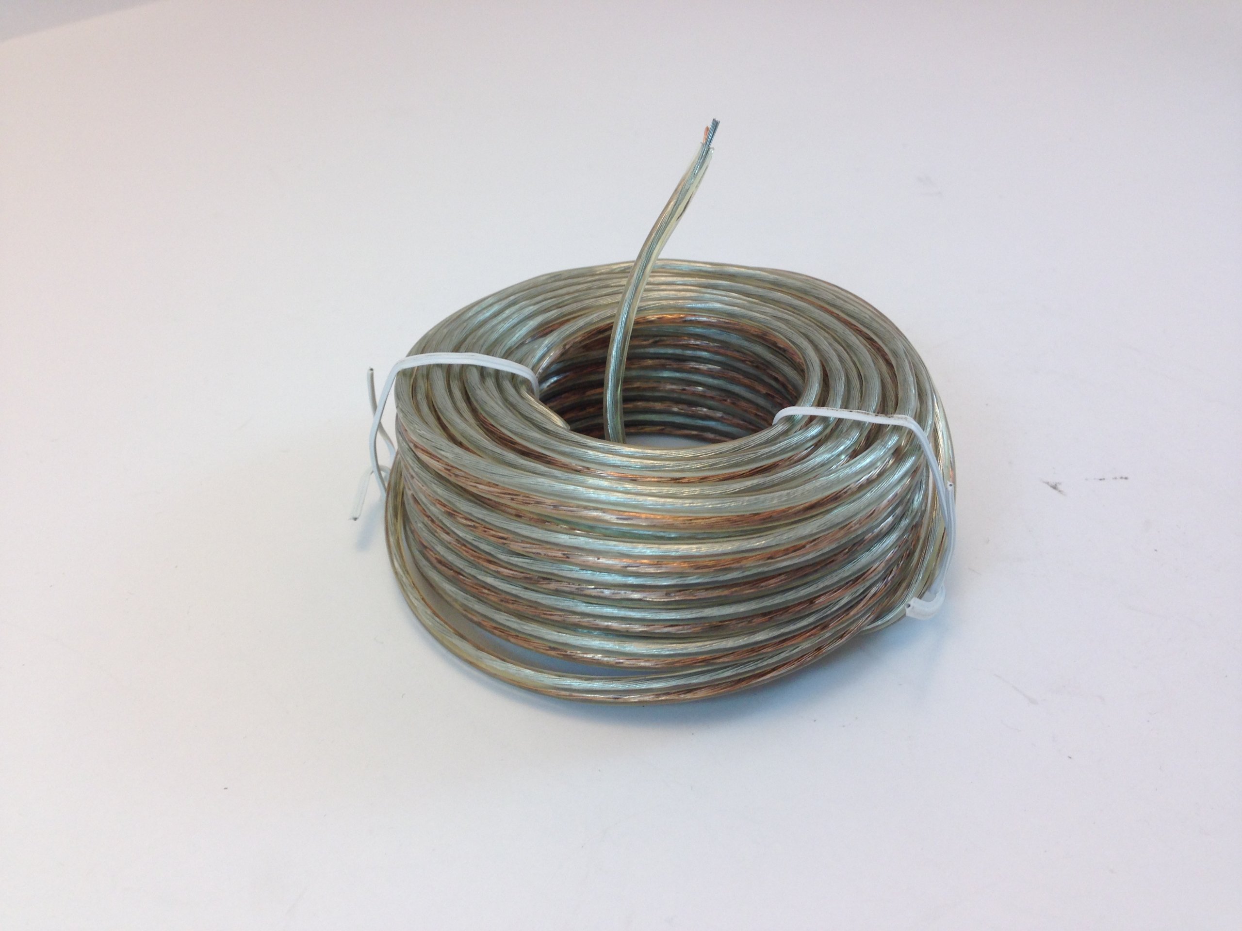 18AWG Speaker Wire 25FT - High-Quality Oxygen-Free Copper Audio Cable for Home Theater, Car Audio, and Professional Sound Systems