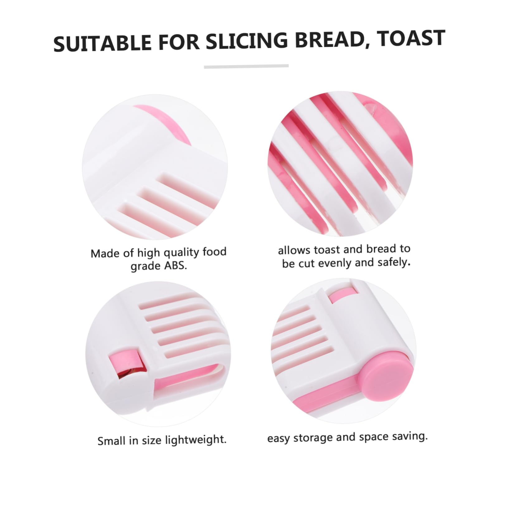 Kichvoe 2-Piece Cake Leveler Tool Set - Stainless Steel Bread Layer Cutter, Cake Slicer & Frosting Guide for Perfectly Even Cake Layers - Ideal for DIY Baking, Dessert Making & Loaf Cake Portioning