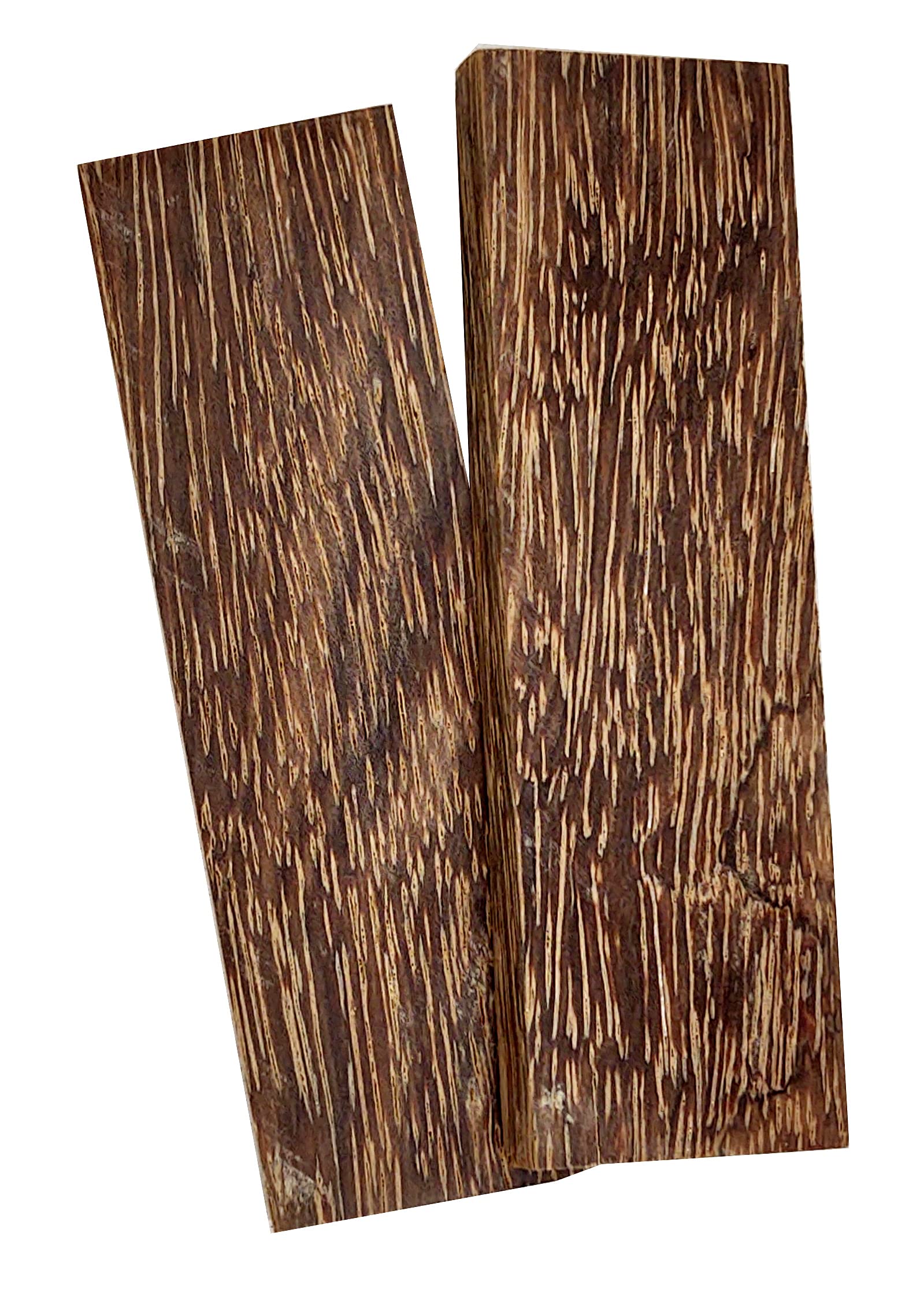 Premium Sucupira Wood Knife Scales for Custom Knife Making - Durable & Exotic Handle Material for EDC, Hunting, and Outdoor Knives