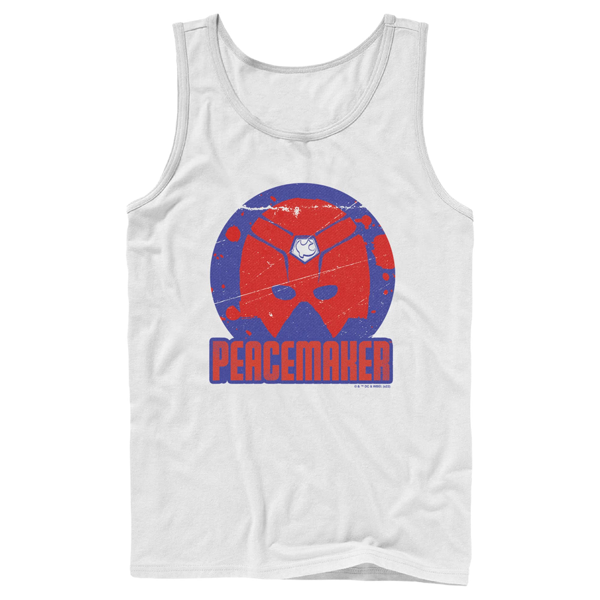 Men's Peacemaker Helmet Logo Tank Top - Casual Summer Wear
