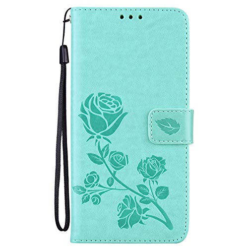 Rose Flower-Mint Green