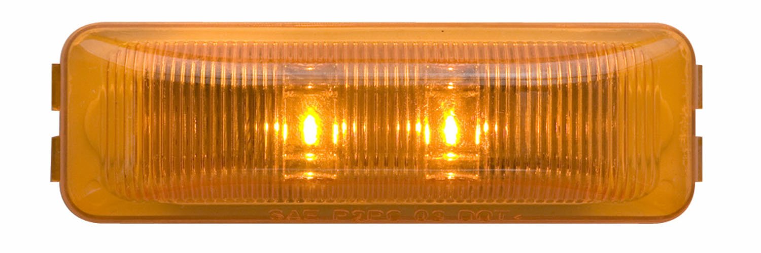 Optronics MCL61AS Amber LED Marker and Clearance Light - Heavy Duty Truck, Trailer, RV Lighting for Enhanced Visibility and Safety