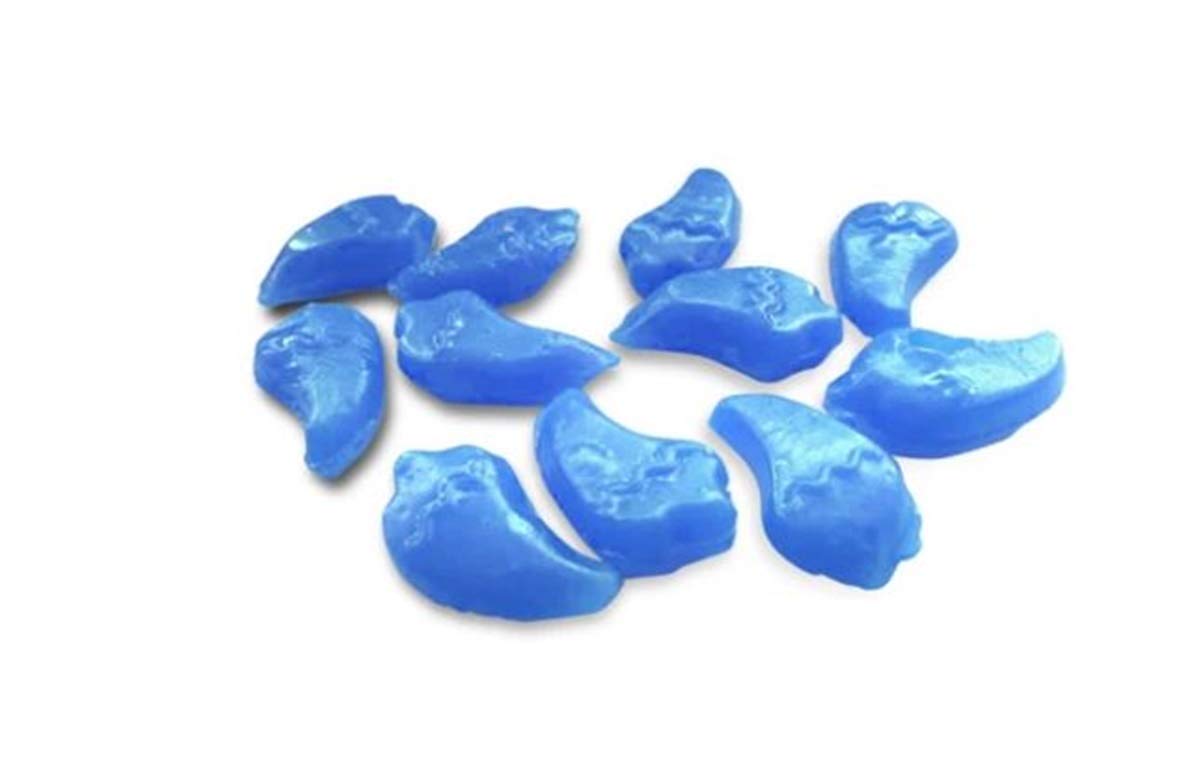 Spicy Ghost Pepper Cherry Flavored Hard Candy - 1.5oz Blue Raspberry Candy - Hot & Sweet Treat for Parties, Gifts & Movie Nights