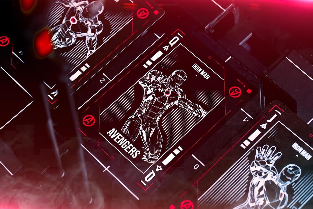 Iron Man Mark 85 Collectible Playing Cards - Marvel Avengers Superhero Deck for Poker, Magic Tricks & Game Nights - Perfect Gift for Fans & Collectors