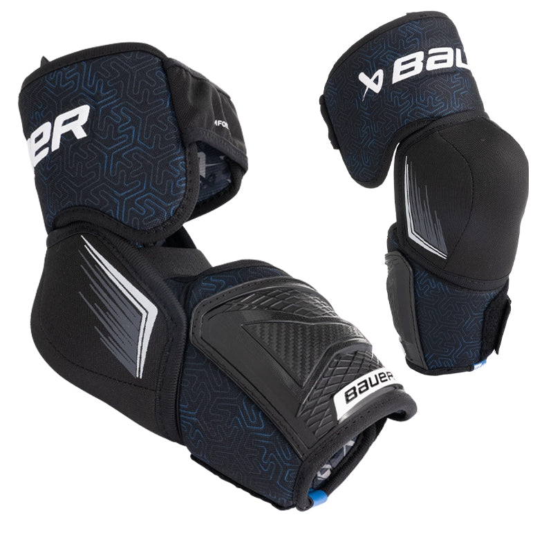 Bauer X Elbow Pads for Hockey & Ice Skating - Intermediate Level Protective Gear for Sports & Training