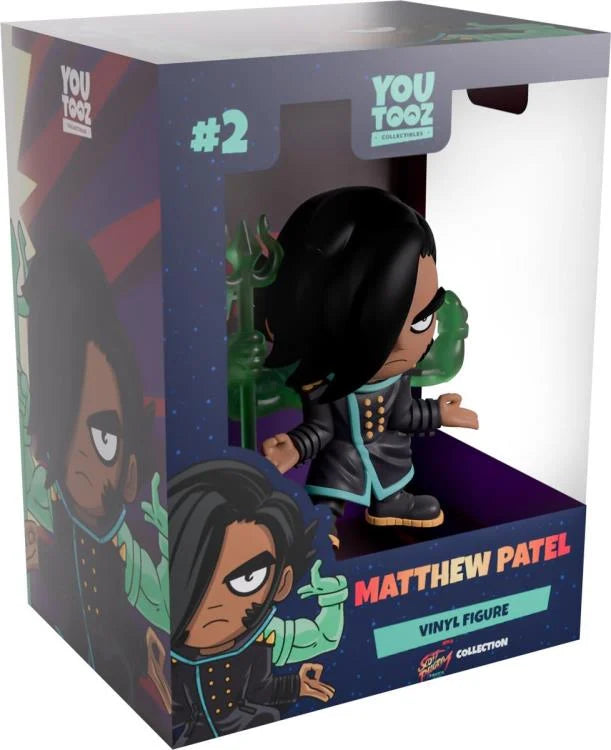 Scott Pilgrim Takes Off Matthew Patel Vinyl Figure - Limited Edition Collectible for Anime & Pop Culture Fans - Perfect for Display, Gifts, and Home Decor