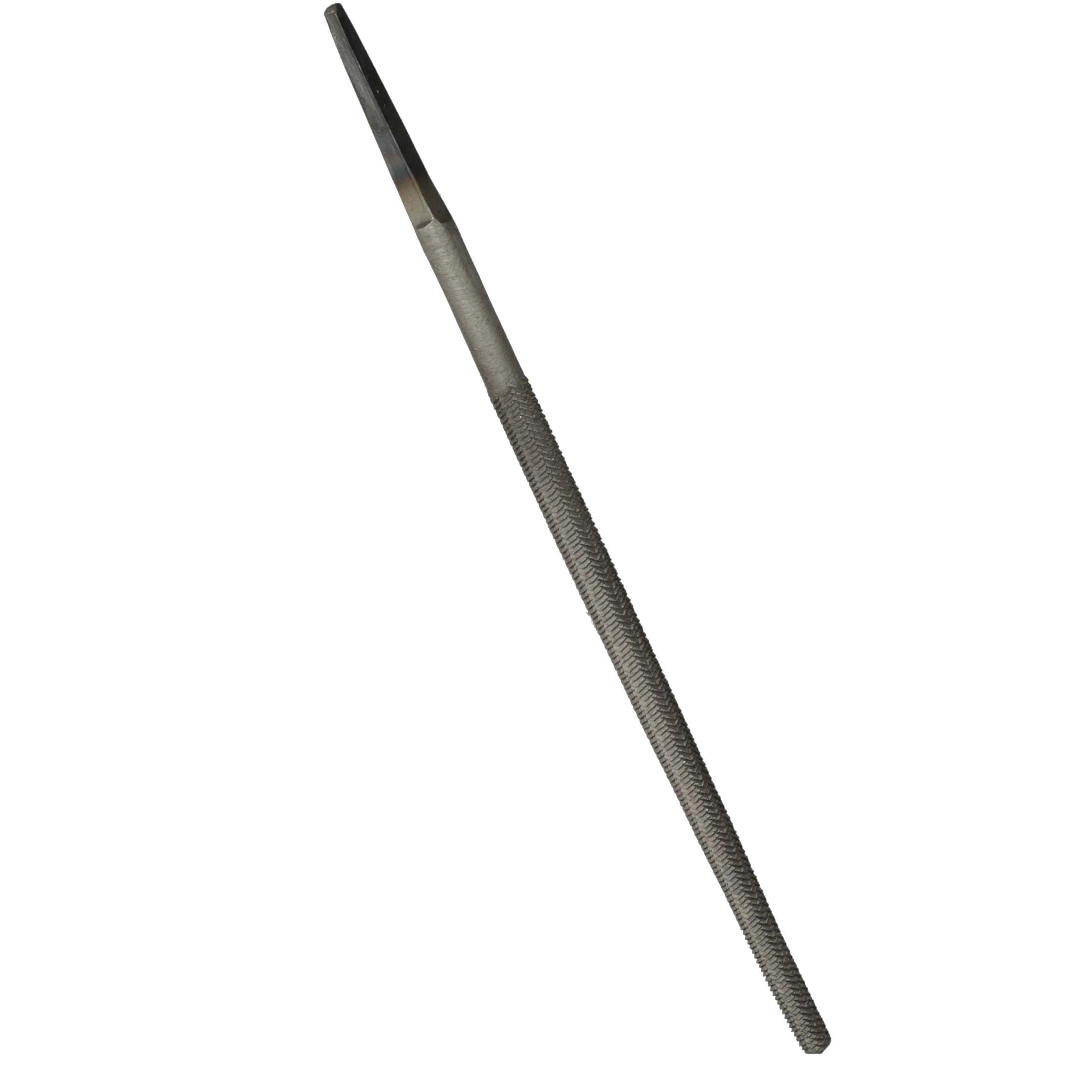 Drill America 6-Inch Round Second Cut File - DIC Series - Perfect for Metalworking, Woodworking & DIY Projects