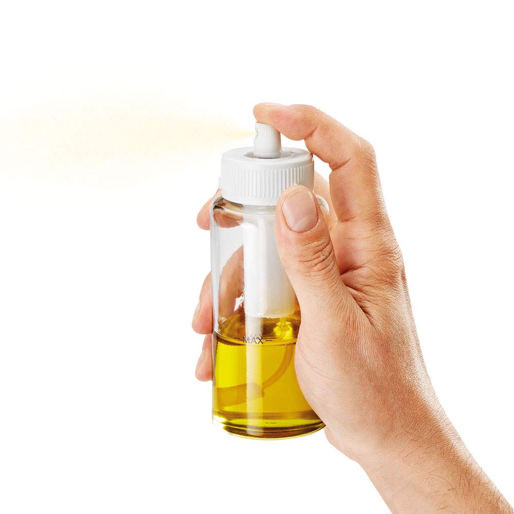 Stainless Steel Oil and Vinegar Sprayer by Metaltex - Perfect for Cooking, Salads & Kitchen Use
