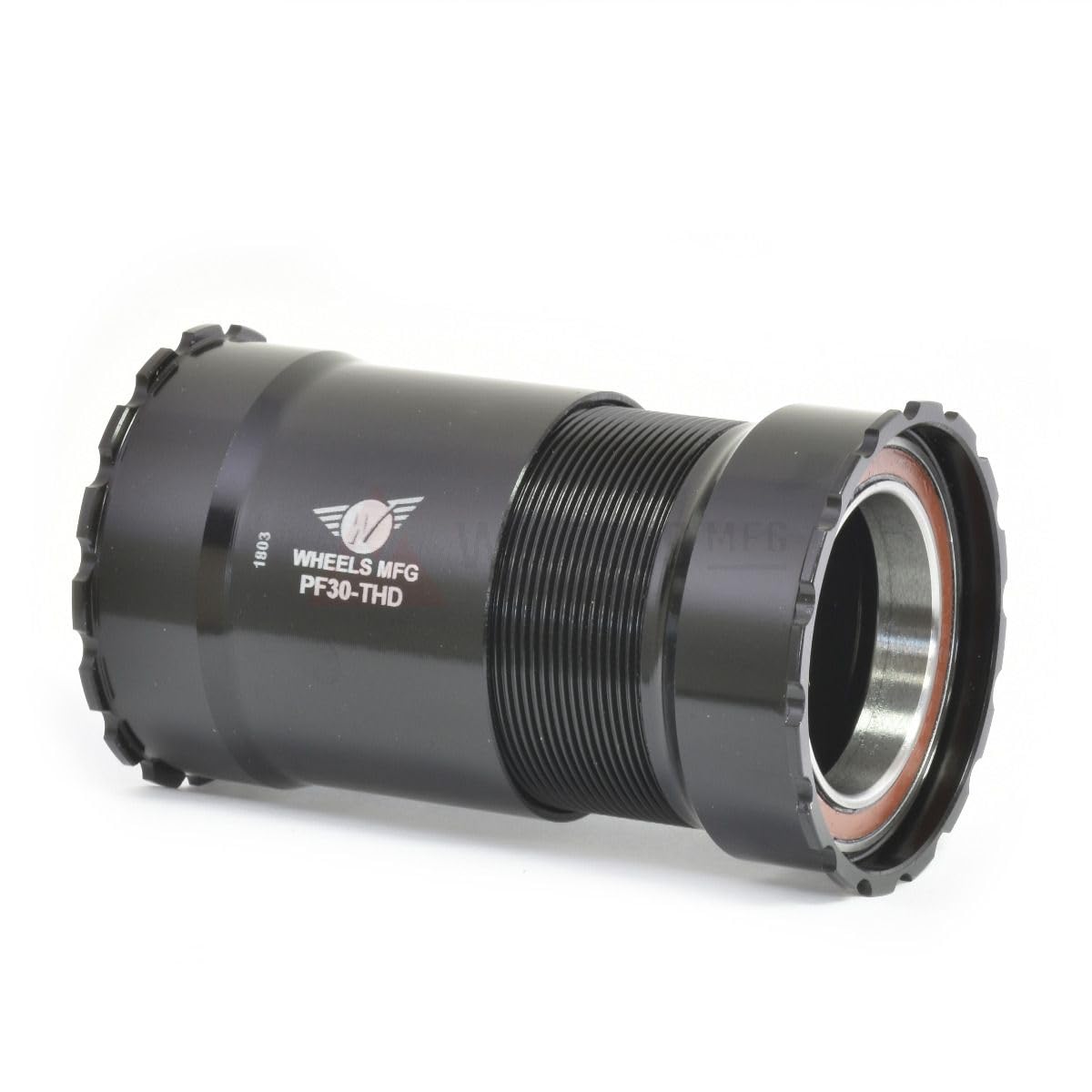 PF30 Threaded Angular Contact Bearings - 30mm Black Bicycle Bottom Bracket Bearings | High-Performance Bike Components for Road & Mountain Bikes | Perfect for Smooth Pedaling & Durable Cycling