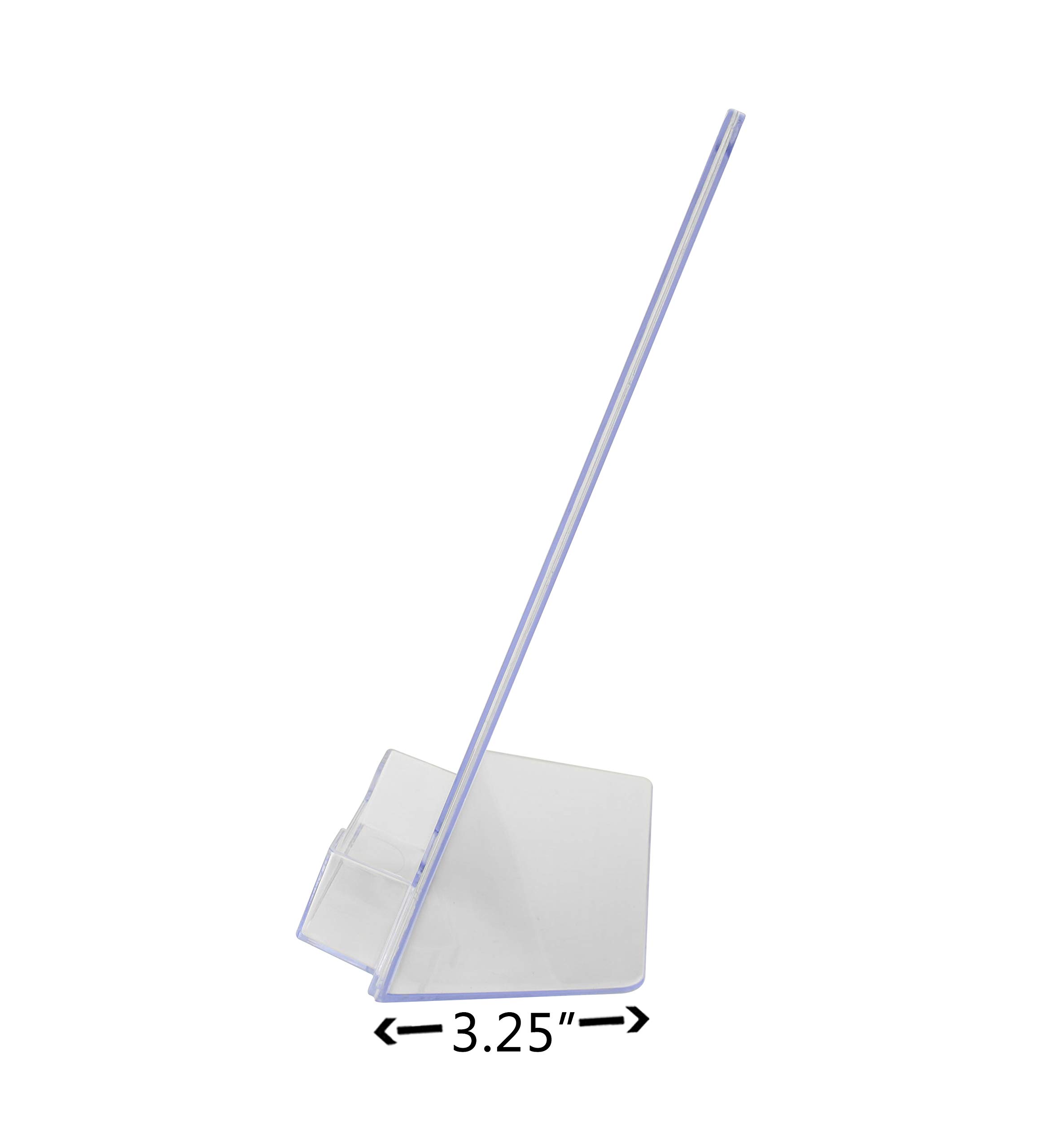 2 Pack Clear Acrylic Sign Holder for 8.5