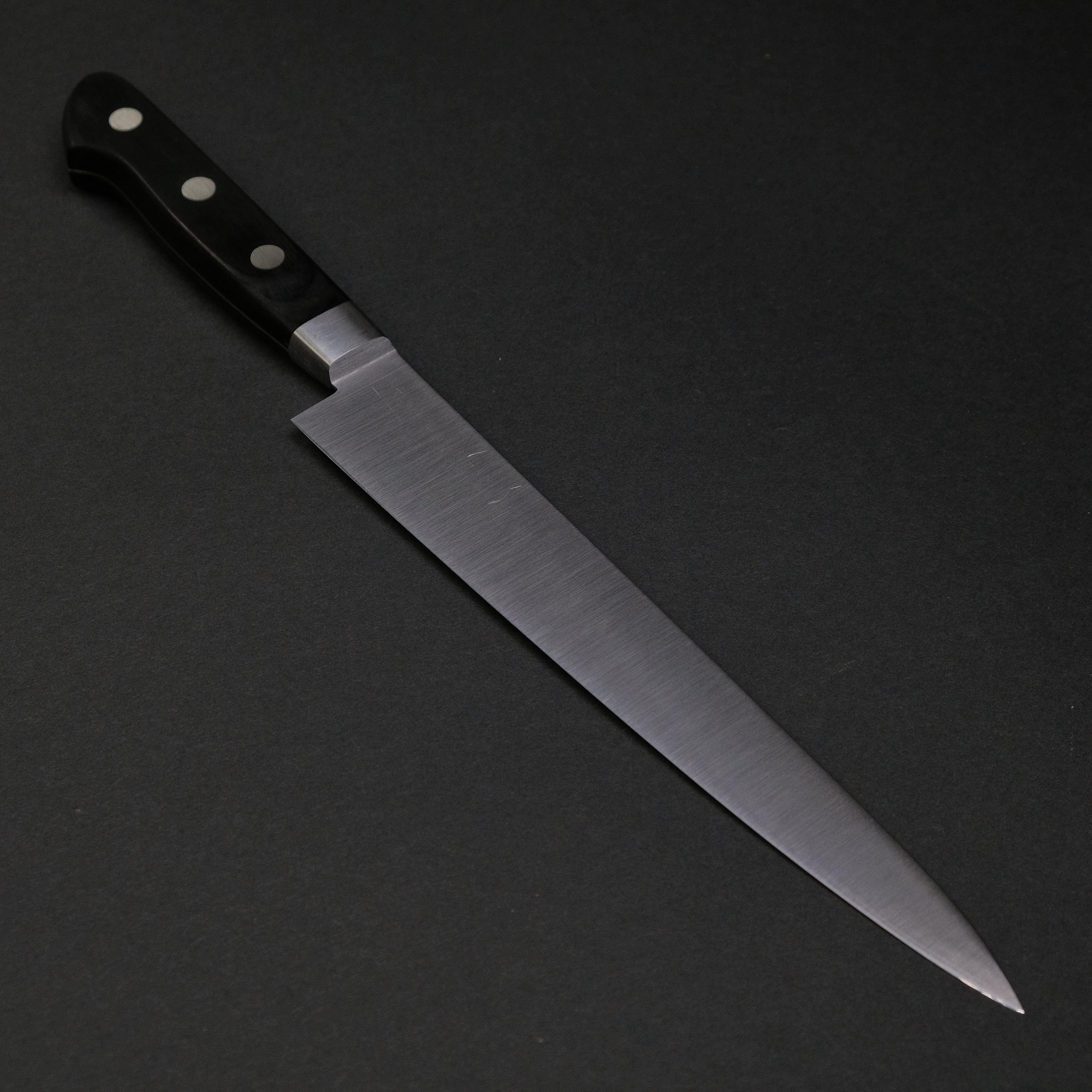 Hitohira Ashi White #2 Japanese Petty Knife 210mm with Pakkawood Handle - Perfect for Slicing, Peeling & Precision Kitchen Tasks