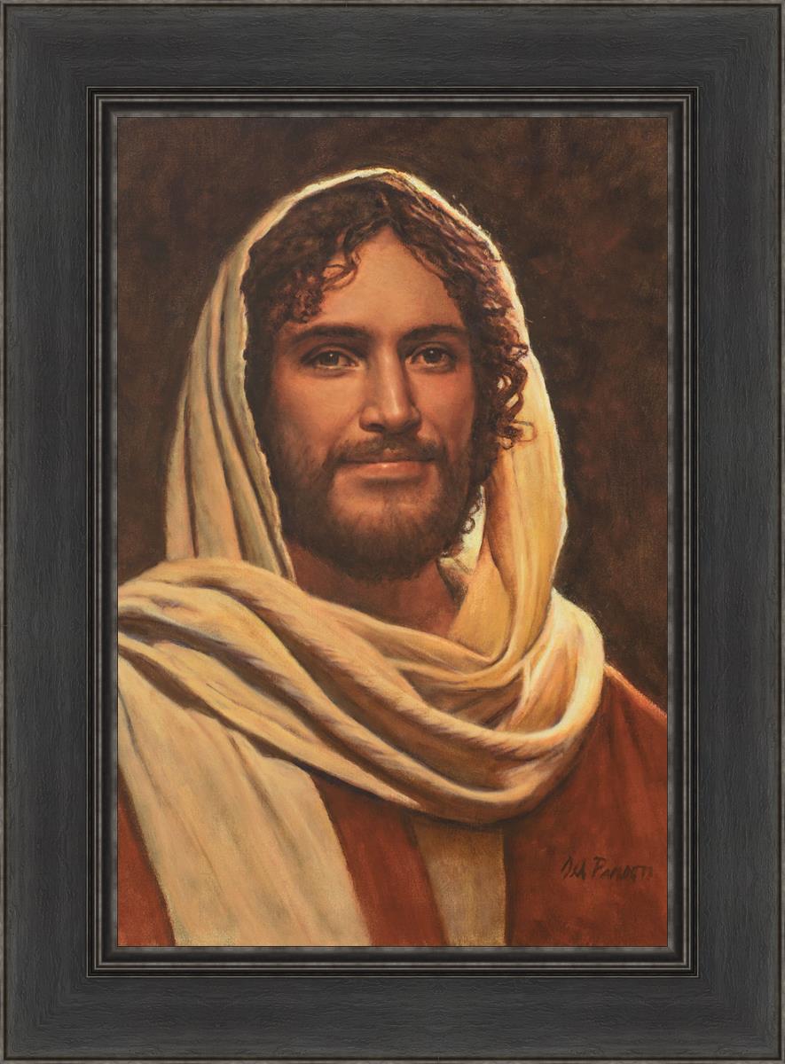 Emmanuel By Del Parson - Premium Religious Wall Art for Home & Church Decor - Perfect for Living Rooms, Bedrooms & Worship Spaces