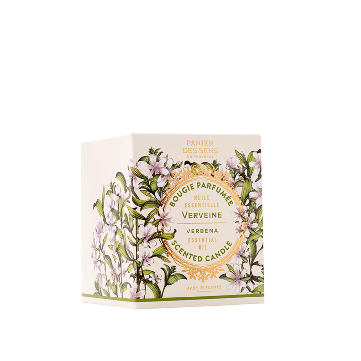Panier des Sens Verbena Candle - 6.3oz Natural Scented Candle for Home Decor & Gifts