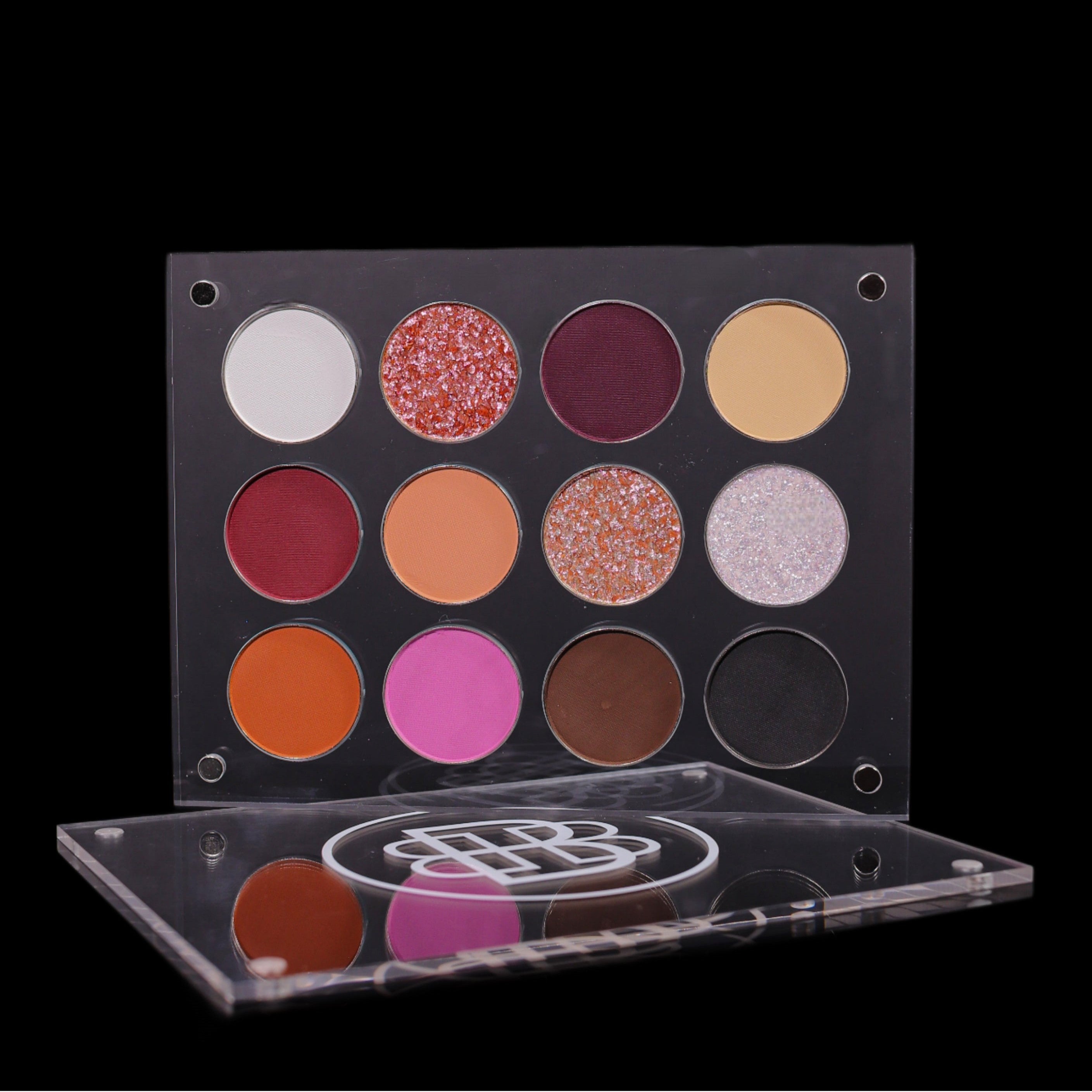 Magnetic Empty Makeup Palette - Refillable & Customizable for Eyeshadow, Blush & More | Perfect for Travel & Professional Makeup Artists
