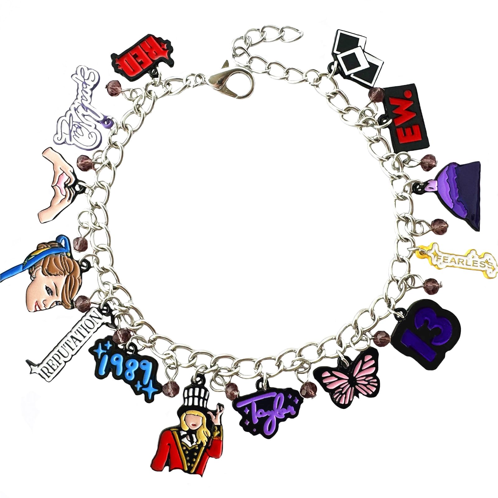 Original Anime Cartoon Charm Bracelet for Men & Women - Stylish Unisex Jewelry Gift for Her, Him, Teens & Kids | Perfect for Cosplay, Birthday, Valentine's Day & Everyday Wear