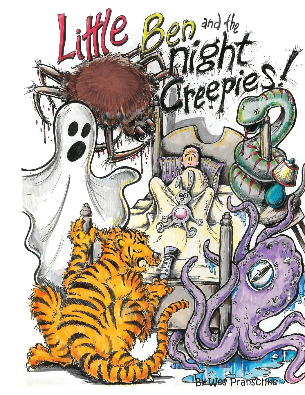 Little Ben and the Night Creepies - Children's Bedtime Story Book About Overcoming Fears | Perfect for Bedtime Reading, Classroom Storytime & Gift for Kids Ages 3-8