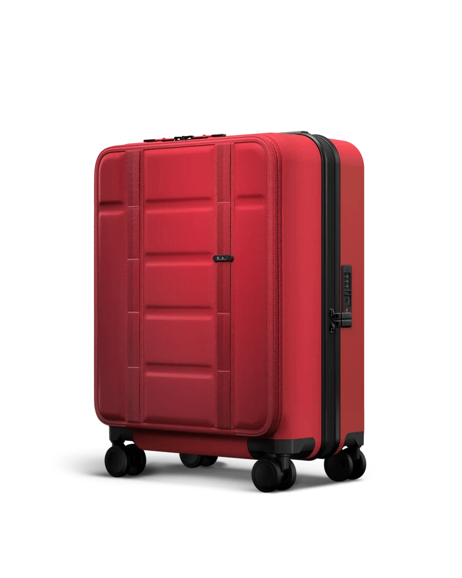 Db Framework Front Access Carry On Luggage - Lightweight Expandable Suitcase for Business Travel & Weekend Getaways (TSA Approved, USB Charging Port) - Perfect for Airplane Cabins & Quick Business Trips