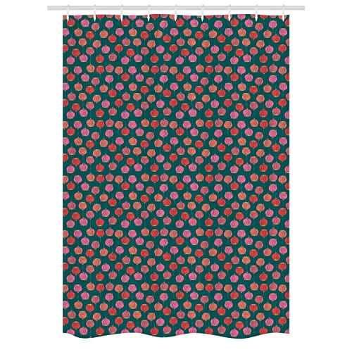 Dark Teal and Multicolor