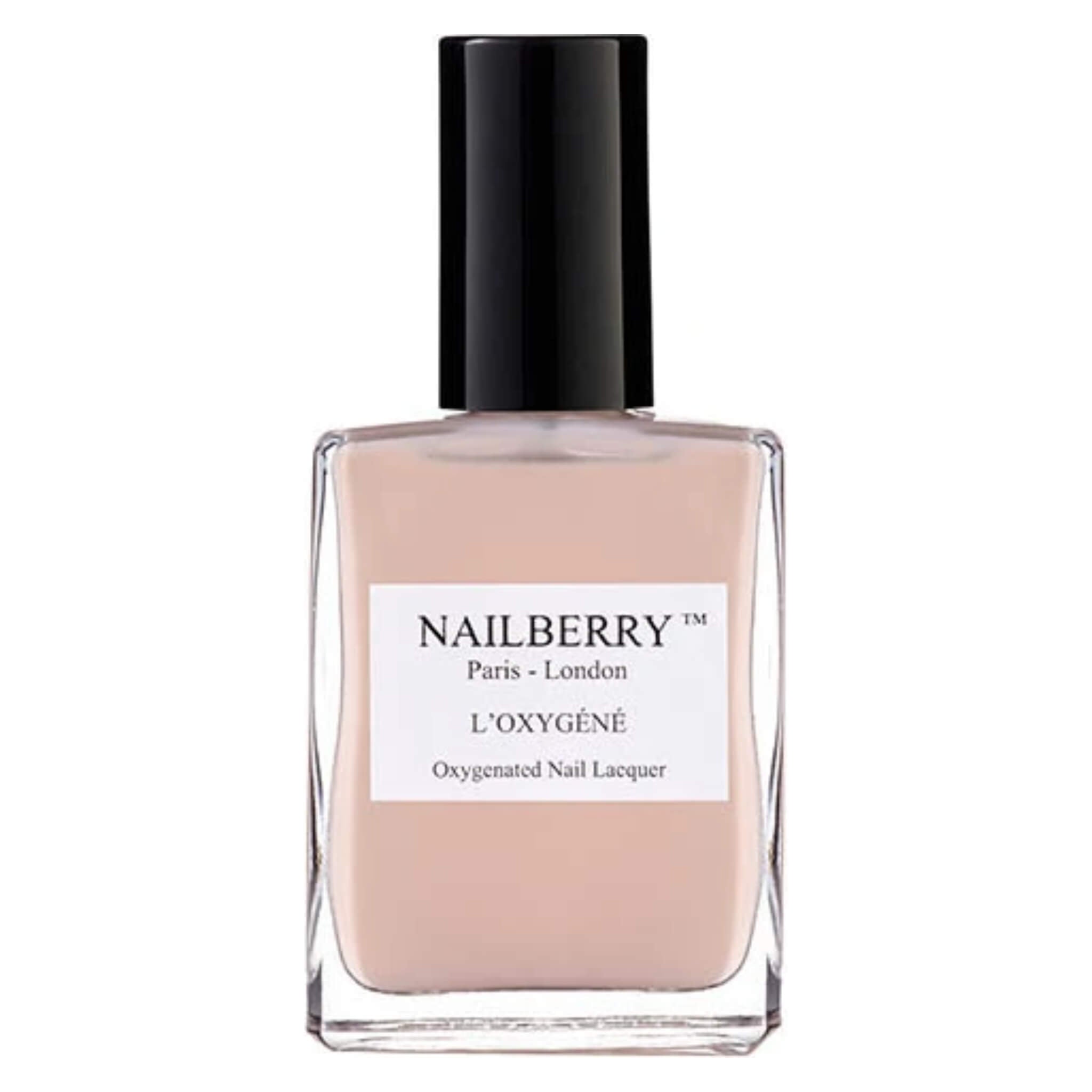 Oxygenated Nail Lacquer - Au Naturel Nail Polish for Healthy Nails | Perfect for Daily Wear, Manicures & Natural Nail Care