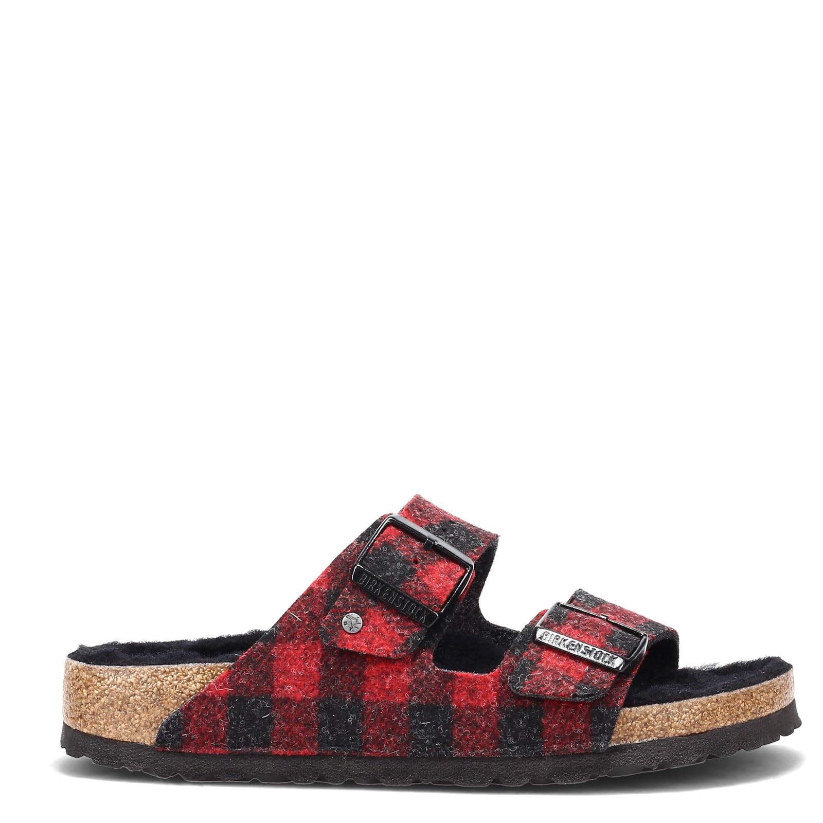 Birkenstock Women's Arizona Shearling Sandals - Soft Wool Lined Comfort Slides for Women | Cozy House Slippers & Casual Outdoor Walking Shoes