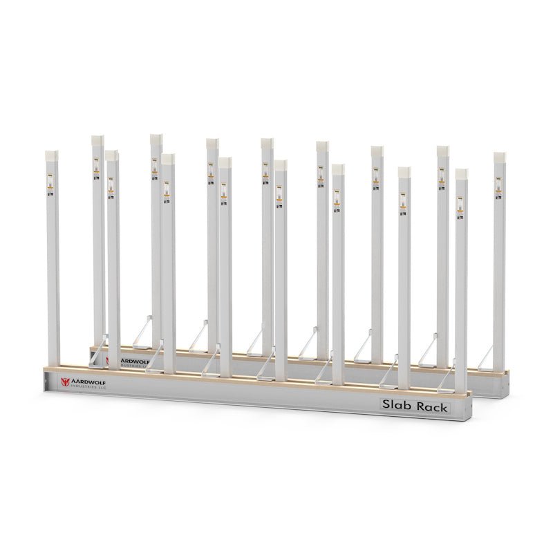 Aardwolf Slab Rack Set - Premium Marble & Granite Slab Holder for Countertop Installation - Perfect for Stone Fabricators, Contractors & DIY Home Renovation Projects