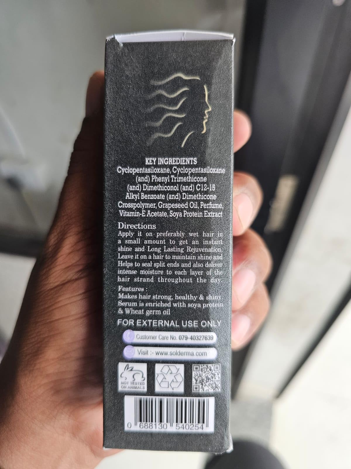 Emerged Pronuries Hair Serum 50ml - Natural Hair Growth Treatment for Thicker, Stronger Hair - Perfect for Daily Use & Damaged Hair Repair