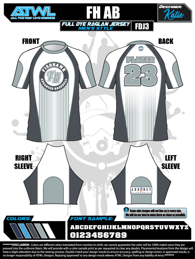 Fishhawk Advanced Baseball 2020 Men's Jersey - High Performance Baseball Uniform for Men - Perfect for Games, Practice & Team Sports