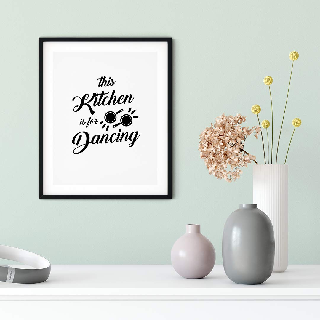 Dancing Kitchen Wall Art Print 11x14 - Bar & Home Decor