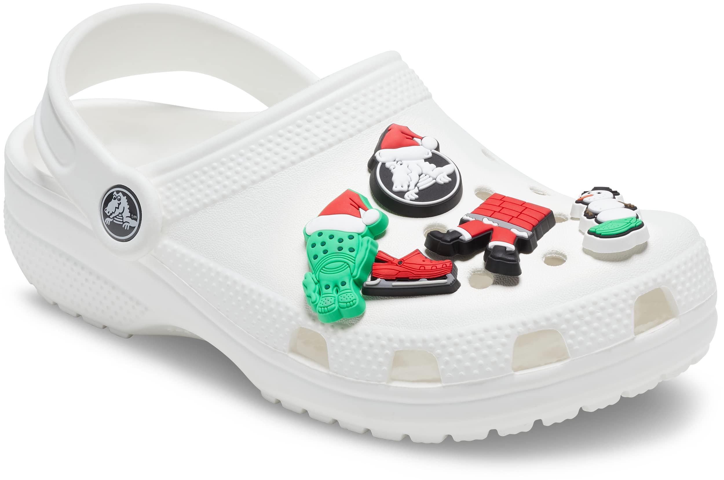 Crocs Jibbitz Shoe Charms - Christmas & Winter Holiday Collection (12-Pack) - Fun Decorative Charms for Crocs Shoes - Perfect for Gifts, Stocking Stuffers & Holiday Outfits