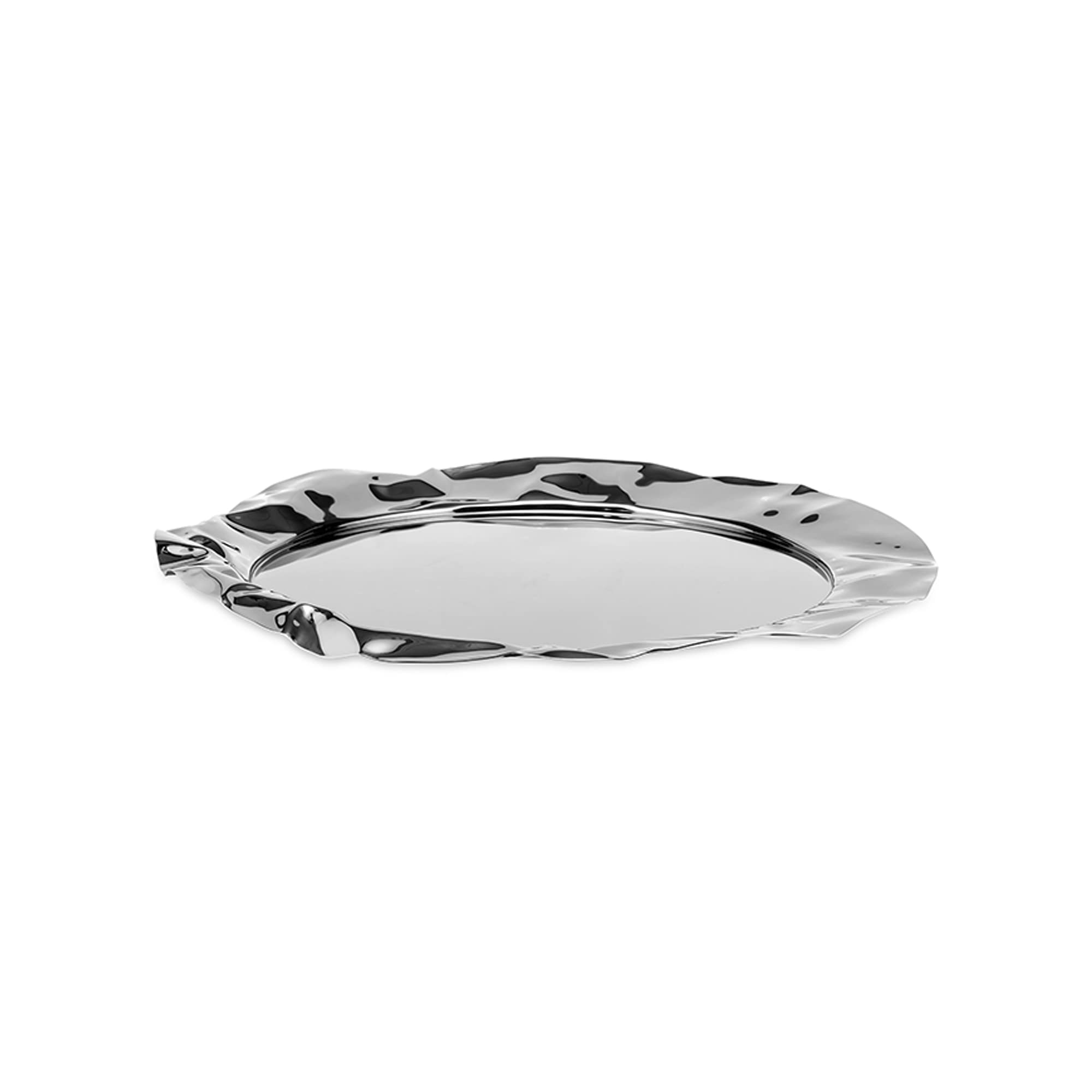 Alessi Foix Round Serving Tray for Dining & Decor