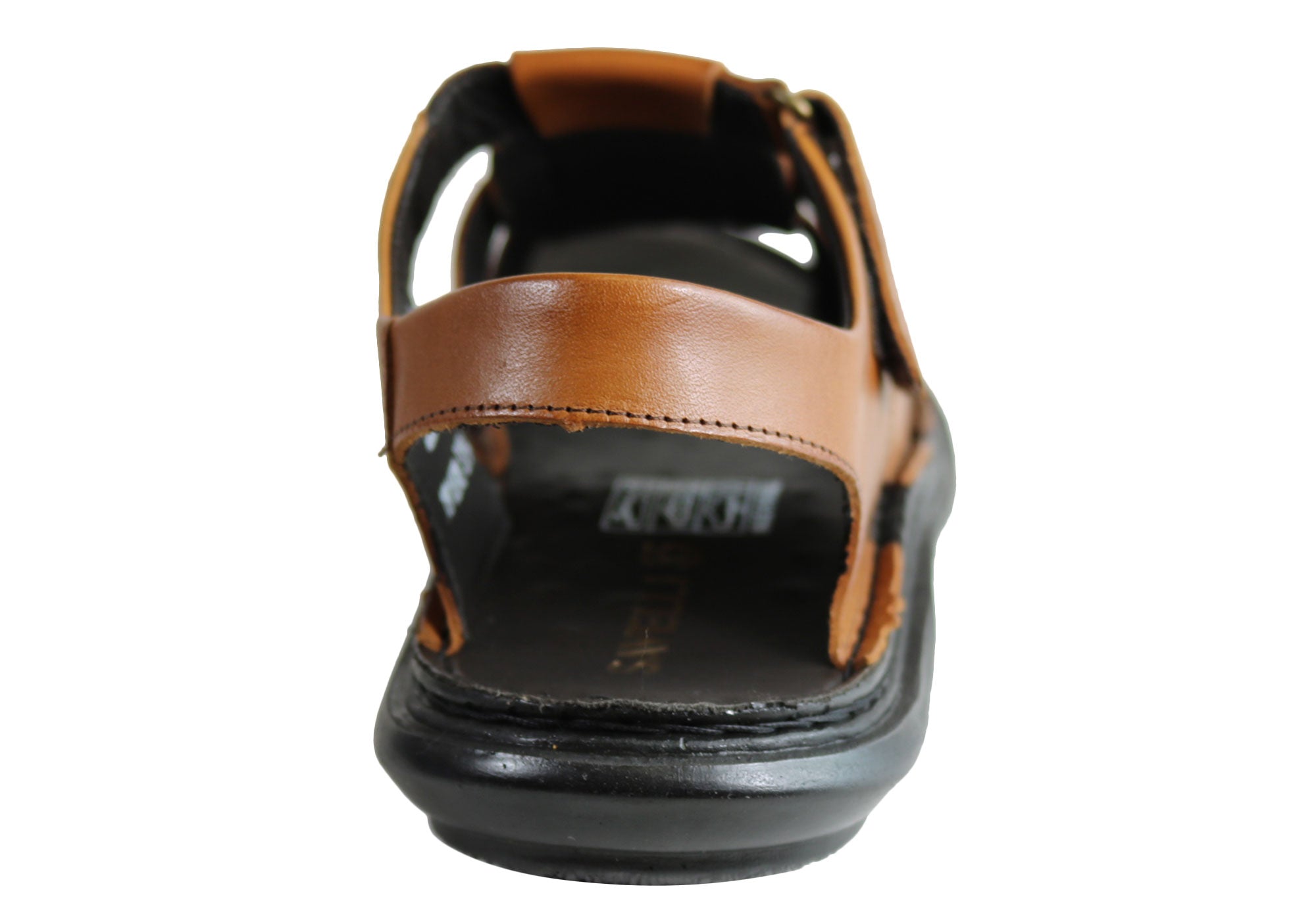 Savelli Kain Men's Leather Comfortable Cushioned Sandals - Handmade in Brazil - Perfect for Beach, Vacation & Summer Outdoor Activities