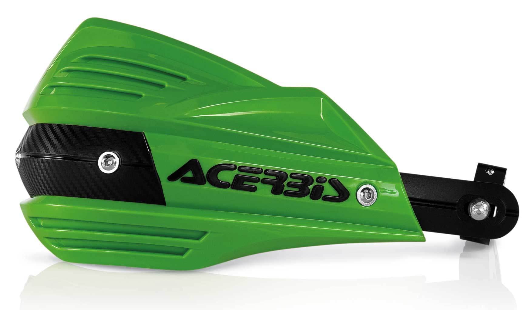 Acerbis X-Factor Handguard - Dirt Bike Hand Protectors (Red) for Off-Road & Motocross Riding (Model: 2374190006)