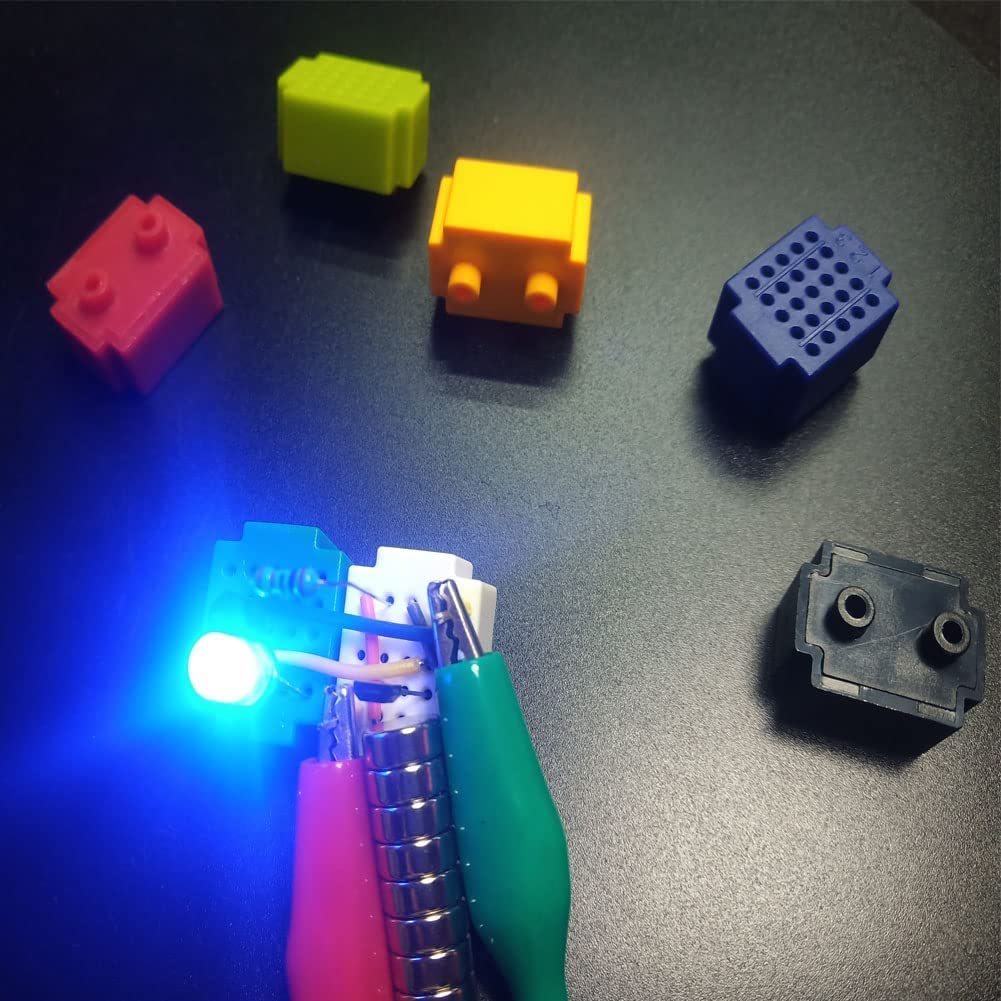 Gikfun Mini Solderless Prototype Breadboard Kit with Female Header Pins - Compatible with Arduino, Raspberry Pi, ESP8266 - Perfect for DIY Electronics Projects, Prototyping Circuits & STEM Learning