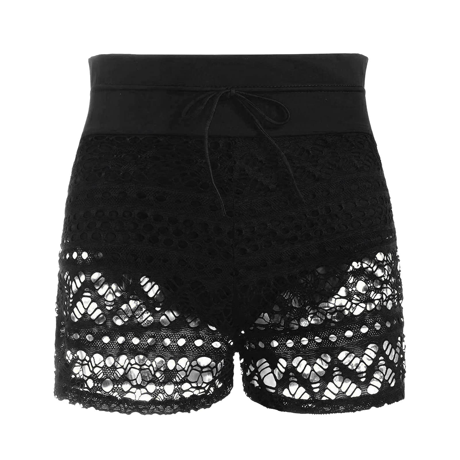 Women's High Waist Bikini Bottoms - Swim Shorts for Running & Swimming - Quick Dry Comfortable Swimwear for Beach, Pool & Water Sports